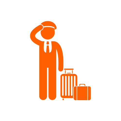 An image of a driver assisting with luggage during a luxury airport transfer india